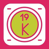 Potassium Vector Icon