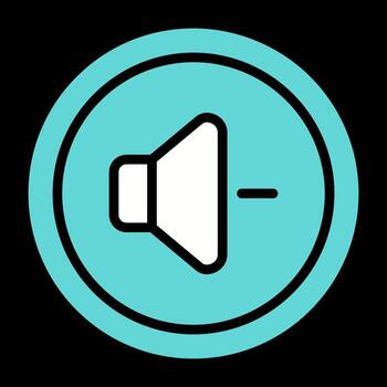 Volume Down Button Vector Icon