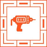 Electric Drill Vector Icon