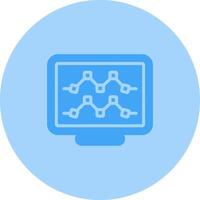 Desktop Computer Vector Icon