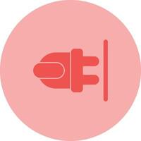 icono de vector de enchufe