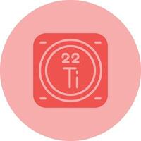 titanio vector icono