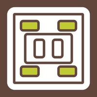 icono de vector de enchufe