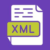 XML Vector Icon