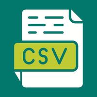 CSV Vector Icon