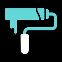 Paint Roller Vector Icon