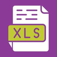 icono de vector xls