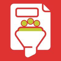 Filtering Vector Icon