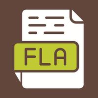 FLA Vector Icon