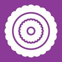 Biscuit Vector Icon