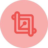 Crop Vector Icon