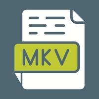 MKV Vector Icon