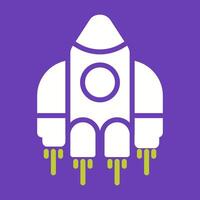 Spaceship Vector Icon