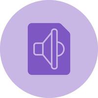 Audio File Vector Icon