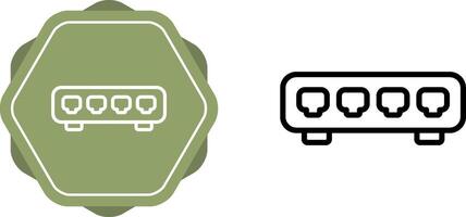 Ethernet Switch Vector Icon