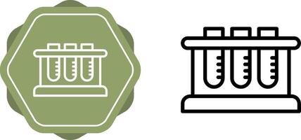 Test Tube Rack Vector Icon