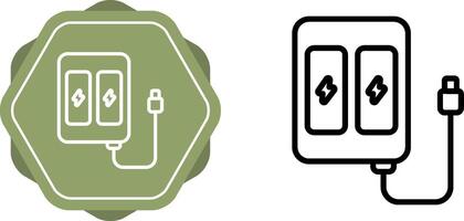 Backup phone charger Vector Icon