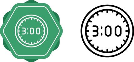 Clock Vector Icon