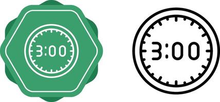 Clock Vector Icon