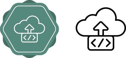 Cloud Deployment Vector Icon