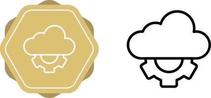 Cloud API Vector Icon