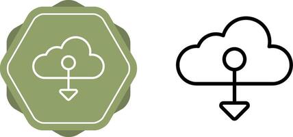 Cloud Native Vector Icon