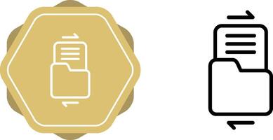 File Sharing Vector Icon