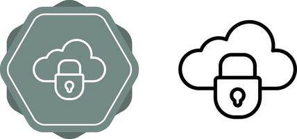 Private Cloud Vector Icon