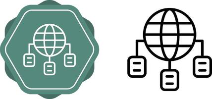 Network as a Service Vector Icon