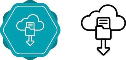 Cloud Security Auditing Vector Icon