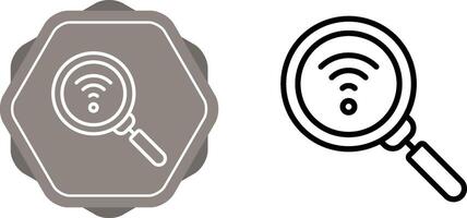 Network Discovery Vector Icon