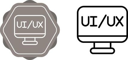 ux ui vector icono