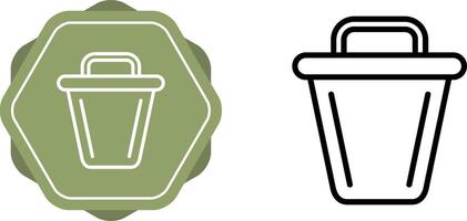 Trash Vector Icon