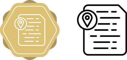 Document Insert Placeholde Vector Icon