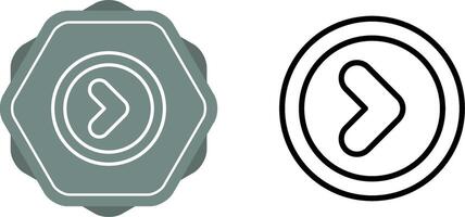Angle Right Vector Icon