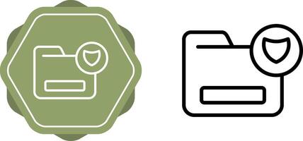 Document Security Vector Icon