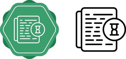 Document Audit Vector Icon