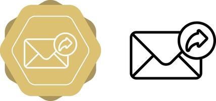 Email Forwarding Vector Icon