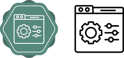 Control Panel Vector Icon