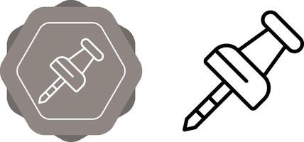 Pushpin Vector Icon