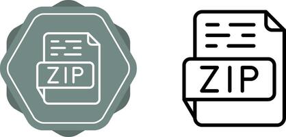 ZIP Vector Icon