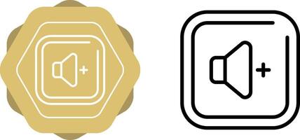 Volume Up Square Vector Icon