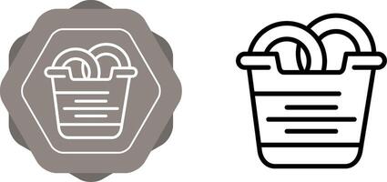 Onion Rings Vector Icon