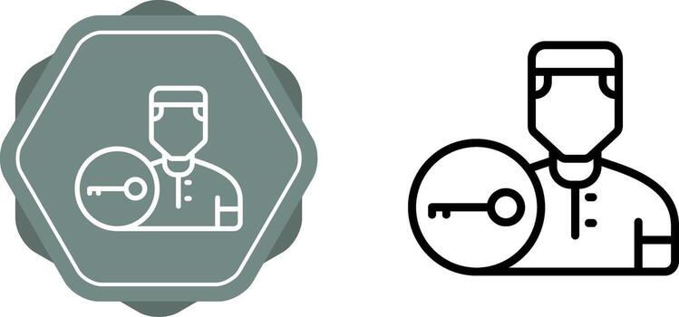 User Security Access Vector Icon
