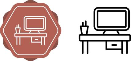 Computer Vector Icon