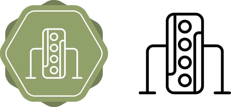 Client Server Vector Icon