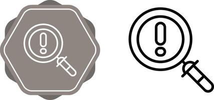 Alert Vector Icon