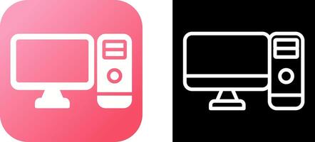 Computer Vector Icon