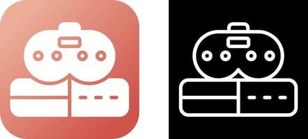 Gaming Console Controller Vector Icon