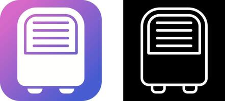 portátil aire acondicionador vector icono
